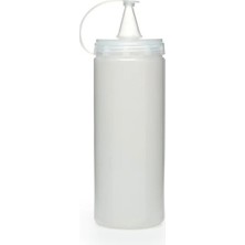 Ozcmax Şeffaf Sos Şişesi - 1000 ml - Dev Boy - 3 Adet