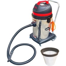 Rowermax Ottomax OTX3MT 4200 Watt 3 Motorlu Islak Kuru Sanayi Tipi Oto Süpürgesi Endüstriyel Süpürge