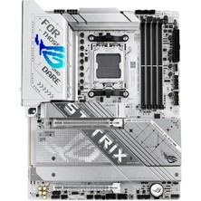 Asus Rog Strıx X870-A Gamıng Wıfı Ddr5 8000MHZ 1xhdmı 1xdp 4xm.2 2xusb4 Am5 Atx (Amd 9000/8000/7000 Seri Işlemci Uyumlu)
