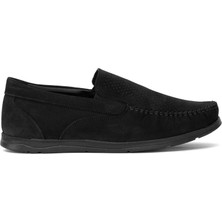 Ayakkabı Fuarı 25ynbl1050n Erkek  Deri Casual Ayakkabı Siyah