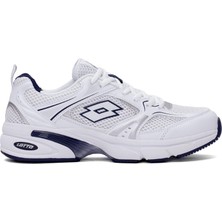 Lotto 101938217 5m Athens 5fx Kadın Klasik Sneaker Beyaz - Lacivert