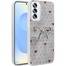 Samsung Galaxy S24 Kılıf Kamera Korumalı Figürlü Tasarım Şık Zarif Görünüm Silikon Kapak