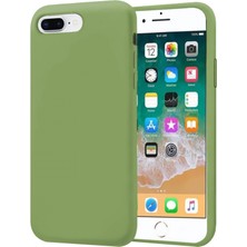 Piyasa Sepeti Apple iPhone 7 Plus İnce Mat Silikon Kılıf Yeşil