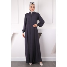 İmaj Butik Füme Kol Gipeli Ferace