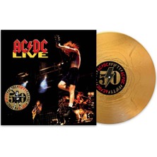 Ac/dc Live Plak (50TH Anniversary - Gold Nugget Vinyl)