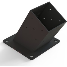 Pergule Pergola Kamelya Çardak Ahşap Prefabrik Ev Ayak 60 Derece Bağlantı 10X10CM Kalas