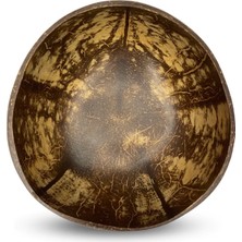 Coconut Products Jumbo Özel Tasarım Hindistan Cevizi Kase Ve Kase Altlığı - Coconut Bowl - Bowl Kasesi - Çerezlik