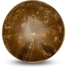 Coconut Products Jumbo Özel Tasarım Hindistan Cevizi Kase Ve Kase Altlığı - Coconut Bowl - Bowl Kasesi - Çerezlik