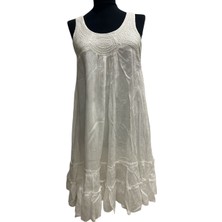 Hint Işi Astarlı Koton Elbise