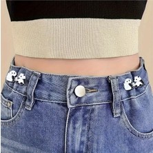 Sevimli Panda Bel Daraltma Aparatı Klipsler Pantolon Beli Daraltma Broş
