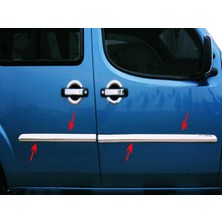 My Tuning Fiat Doblo Krom Yan Kapı Çıtası 4 Kapı 2000-2006 arası P. Çelik