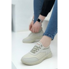 Tuğba Ortopedi 7060 Kadın Lastikli Rahat Sneaker