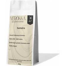 Verokka Qualifed Coffee Sumatra Mandheling Filtre Kahve – Düşük Asidite, Topraksı ve Baharatlı Tatlar – 250G