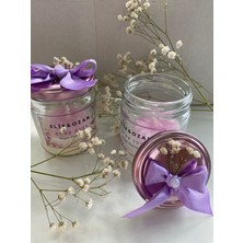 Dideys Papatyalı Mum Nişan Hediyesi (25 Adet)