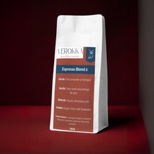 Koyu Kavrulmuş Espresso Kahvesi – Yoğun ve Çikolatamsı Lezzet – 250G