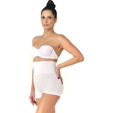 Miraxx Beyaz Emay 2022 Pantolon Double Korse