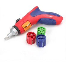 WP221048 24 Parça Profesyonel Cr-V Kabzalı Cırcırlı Bits Tornavida Seti + Kemer Askılı Bez Taşıma Çantası