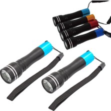 2 Adet Pille Çalışan Çok Fonksiyonlu Mini 3 Fonksiyonlu El Feneri, Cep Çanta Anahtarlık Için Uygun Küçük Taşınabilir Pilli El Feneri (Pil Dahil Değildir)