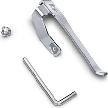 Swiss Tool Spirit Için Taşıma Klipsi, Aksesuar, Pratik, Paslanmaz Çelik, Gümüş