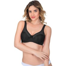 Miraxx Siyah Emay 169 C Basic Balenli Toparlayıcı Sütyen