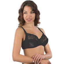 Miraxx Siyah Emay 165 B Balenli Toparlayıcı Sütyen