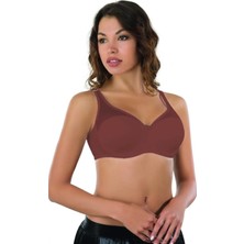Miraxx Bordo Emay 167 B Tül Push Up Toparlayıcı Sütyen
