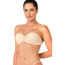 Miraxx Ten Emay 701 Sırtı Şeffaf Straplez Sütyen