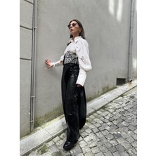 Animal Print Balenli Korse Kemer