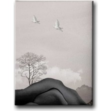 Güvercin Canvas Tablo