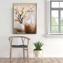 Modern Çiçek Canvas Tablo