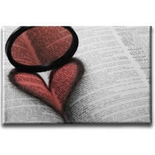 Kitap - Kalp Kanvas Tablo