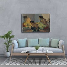 Kabile -Aile Figürü Canvas Tablo