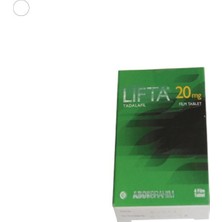 LİFTA_1_KUTU_20MG_4_TABLET_OR