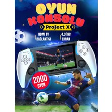 Ekranlı Atari Oyun Konsolu – 2000 Retro Oyun, Tv Bağlantılı, Film Izleme ve Kitap Okuma Özellikli
