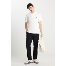 Regular Fit Normal Kesim Yumuşak Dokulu Siyah Pantolon