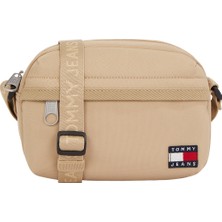 Tommy Hilfiger Bej Kadın 20X14X7,5 cm Çapraz Çanta AW0AW17286