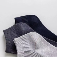 Sockingen 8 Çift Pamuklu Derbili Patik Çorap - 4 Farklı Renk - Gündelik Giyim