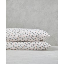 Crispy Dots Kolay Ütülenir 2'li Yastık Kılıfı 50X70 cm Yeşil-Turuncu