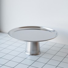 Metal Ayaklı 23 cm Tatlı Meyve Servis / Sunum Tabağı