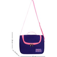 Roxy Kız Çocuk Mor Termal Isı Yalıtımlı Beslenme Çantası
