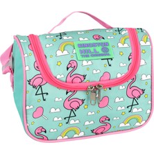 
lisanslı Mint Yeşili Flamingo Su Geçirmez Termal Isı Yalıtımlı Beslenme Çantası