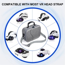 Spibicyy Meta Quest 3 Aksesuarları Için Büyük Taşıma Çantası, Quest 3 Vr Başlığı Için Saklama Çantası, Kontrol Cihazı Tutacakları, Seyahat Çantası (Yurt Dışından)