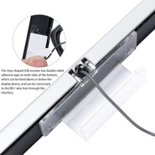 Spibicyy Wıı Yedek Kızılötesi Ir Ray Hareket Sensörü Sinyal Alıcısı Için USB Kablolu Sensör Çubuğu Stand-Siyah ile Wii Sistemi Için (Yurt Dışından)