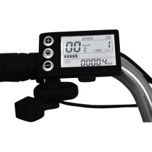 Spibicyy 24V 36V 48V 60V S866 Kontrol Paneli Pano Su Geçirmez 6pın Elektrikli Bisiklet LCD Ekran Elektrikli E-Bisiklet Scooter Için (Yurt Dışından)