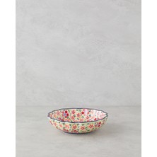 Botanic Stoneware Kase 21,5 cm Renkli