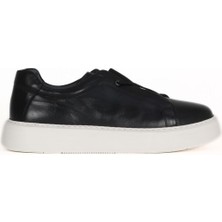 Bueno Shoes Siyah Bambi Deri Erkek Spor Ayakkabı 34MA37121 34MA37121