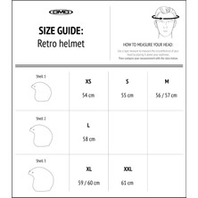 Jet Retro Red Açık Motosiklet Kaskı