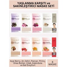 Dermal Sakinleştrici Kolajen Maske Seti 23GR x 8ADET
