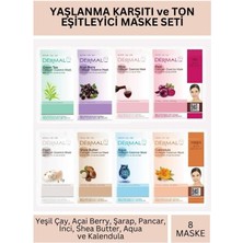 Dermal Ton Eşitleyici Kolajen Maske Seti 23GR x 8ADET