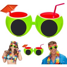 Toptan Bulurum Karpuz Şekilli Tropikal Hawaii Yaza Merhaba Parti Gözlüğü